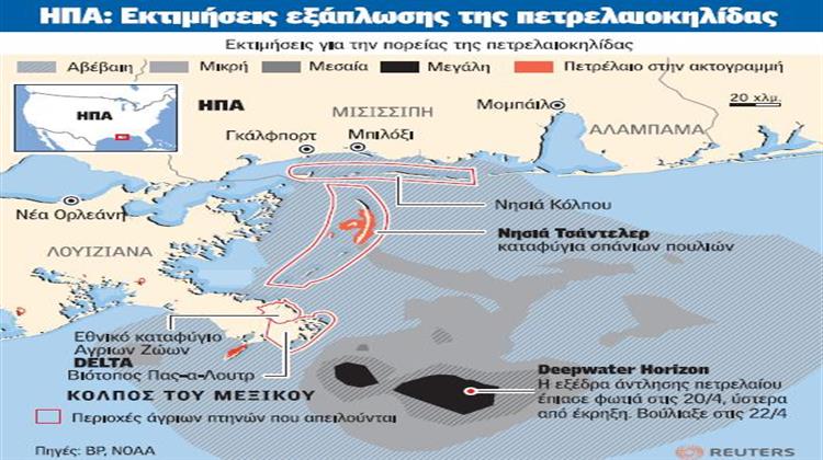 ΒΡ: 1 Δισ. Δολ. το Κόστος της Απορρύπανσης